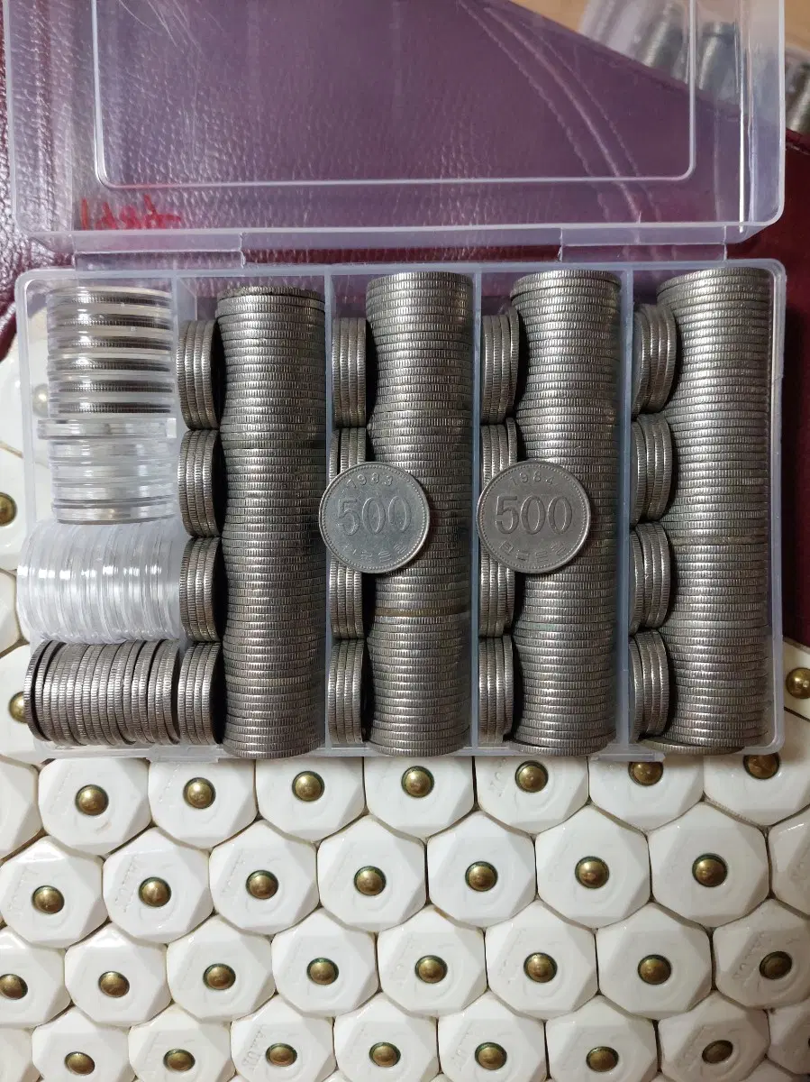 1983년 1984년 500원 동전