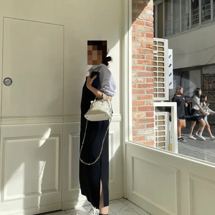 롱 뷔스티에 원피스