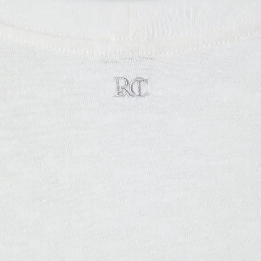 렉토 RC 로고 슬럽 티셔츠 화이트 L