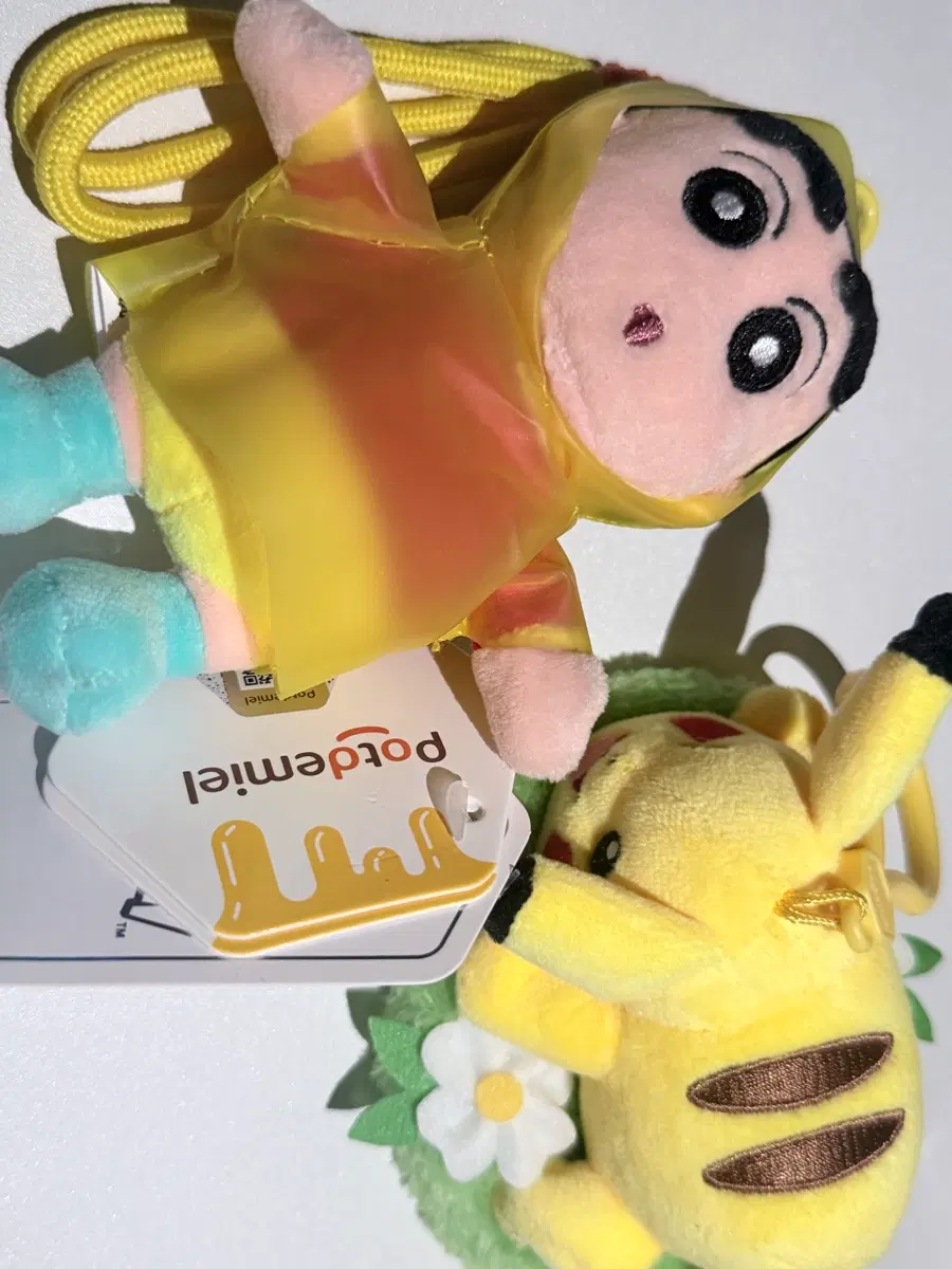 인형뽑기 우비짱구, 피카츄 인형 키링