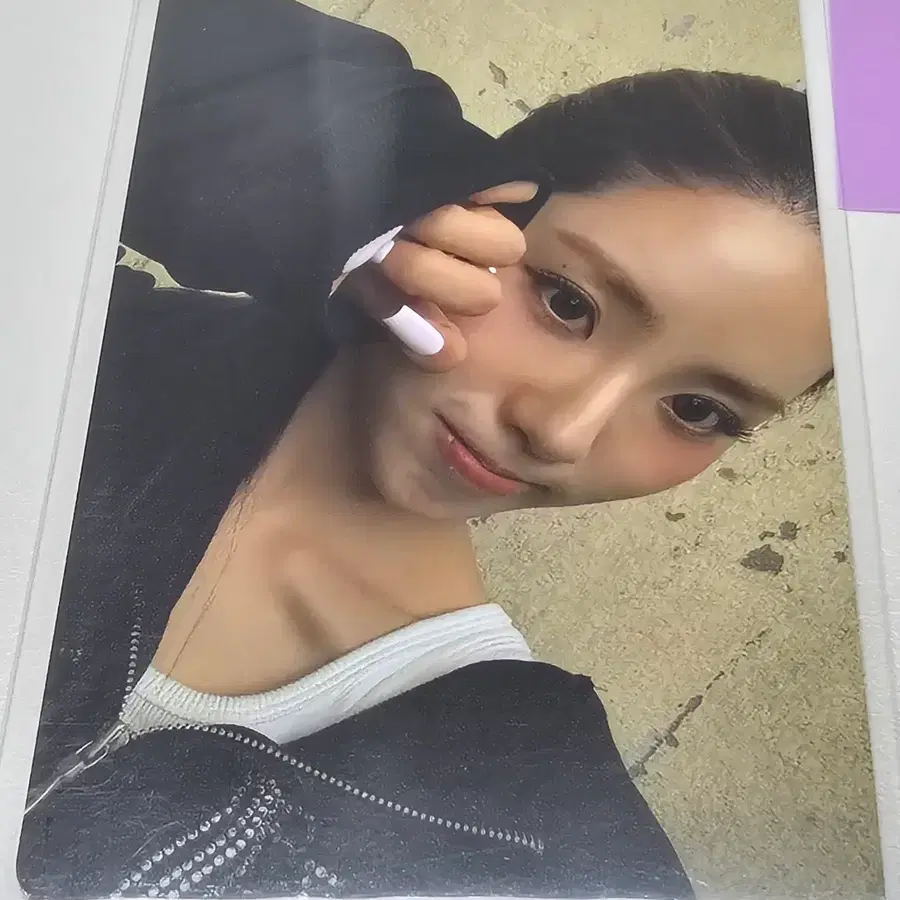 프로미스나인 라큐베 지원 포카