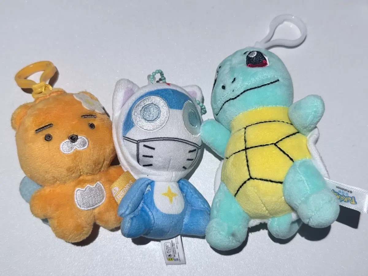 인형뽑기) 라이언, 꼬부기, 도로로(팔림) 인형