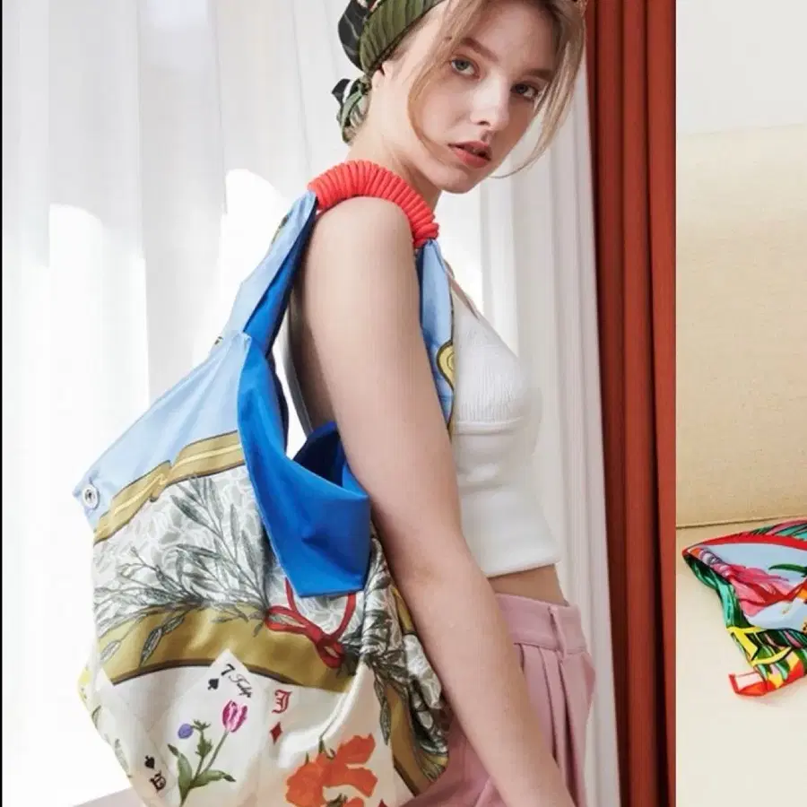 노메터 nomatter 스카프백