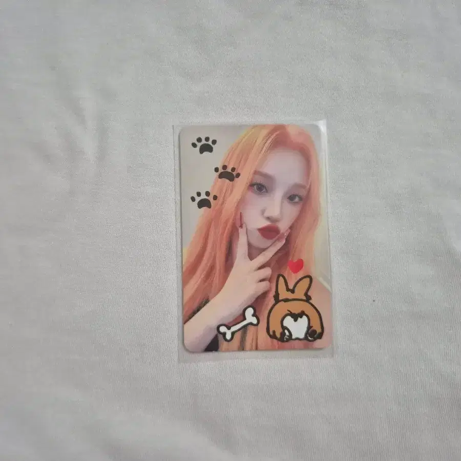 여자아이들 우기 메이크스타 누드 I LOVE 포토카드