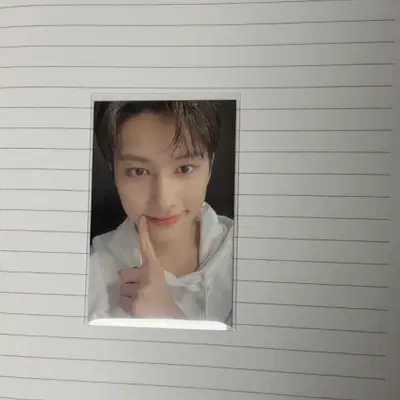 세븐틴 7주년 참 포토카드 문준휘 준 포카