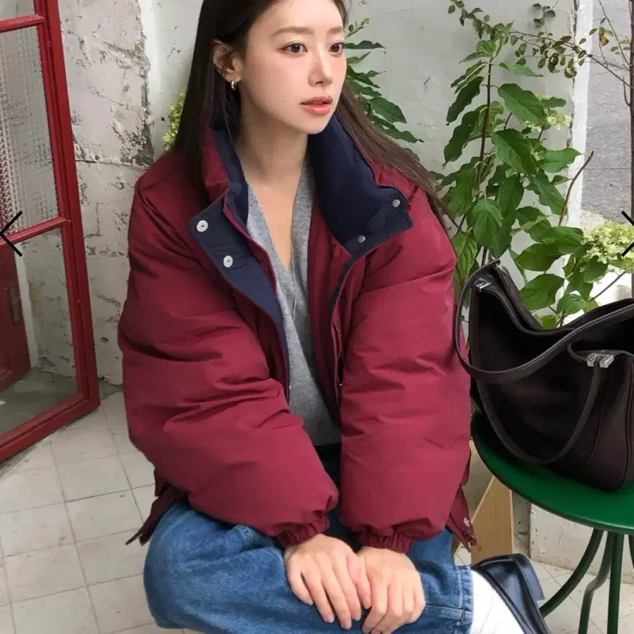[새제품/품절] 하네 Hane 패딩 플렌티 패딩 레드s