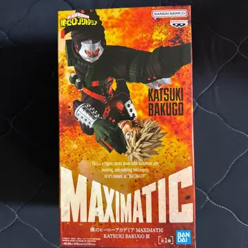 나의 히어로 아카데미아 MAXIMATIC 바쿠고 카츠키 피규어