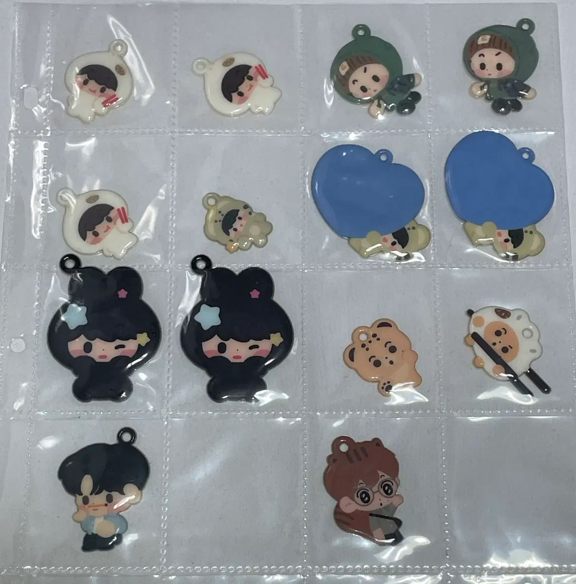다님 마크 말랑 키링