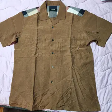 BLACK LABEL CRESTBRIDGE 반팔 오픈 칼라 셔츠 M 새상품급