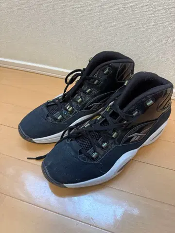 Reebok Q96 농구화 블랙 홀로그램 31cm 한정품