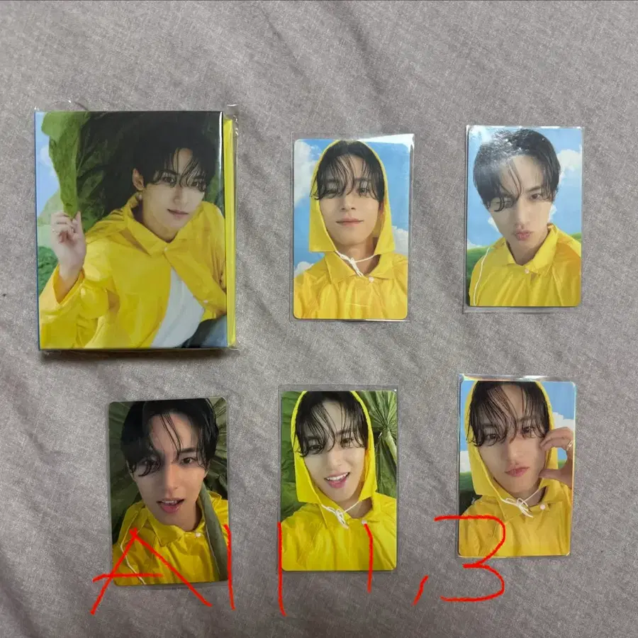 민규 우비 캐럿반 세트 양도