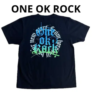 ONE OK ROCK 티셔츠 블랙 XL 2022 페스티벌