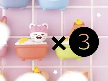 SKZOO 빗쿠라타마고 버블 피버 지니렛 3개 세트