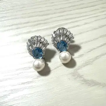 SWAROVSKI 크리스탈 펄 귀걸이