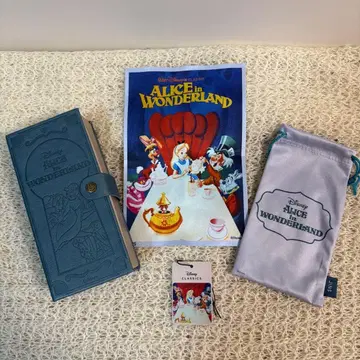 Disney 앨리스 인 원더랜드 안경 케이스