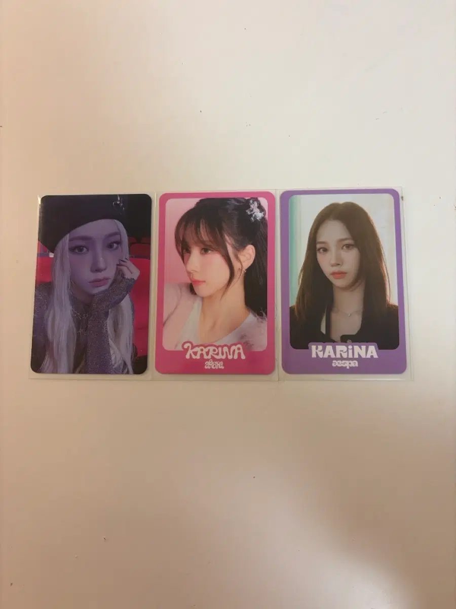 에스파 카리나 포카 일괄