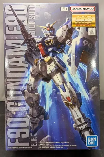 BANDAI SPIRITS MG 1/100 반다이남코판 건담 F90/15+ 표기