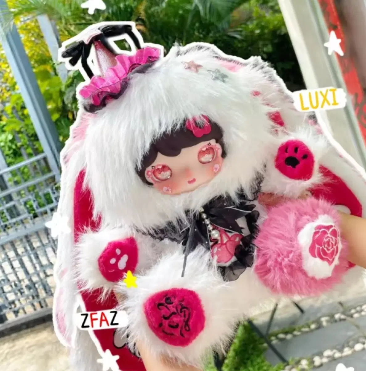 럭시(루시) 하트비트 시그널 600% 인형 (화이트)