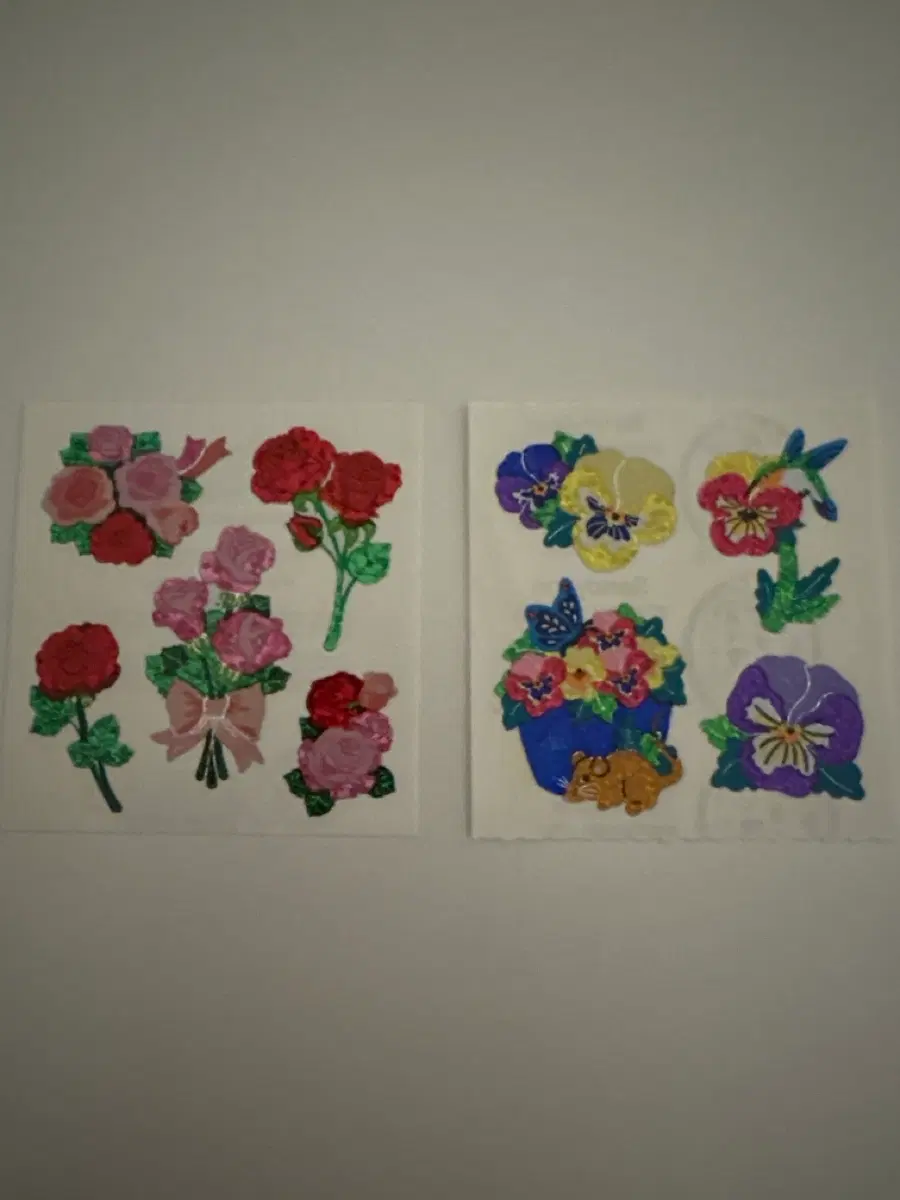 샌디라이온 글리터 꽃
