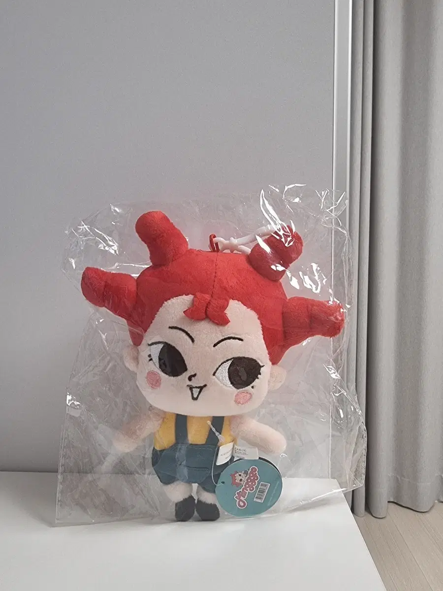 비비랜드 밍꼬발랄 캐릭터 18cm 가방걸이 인형