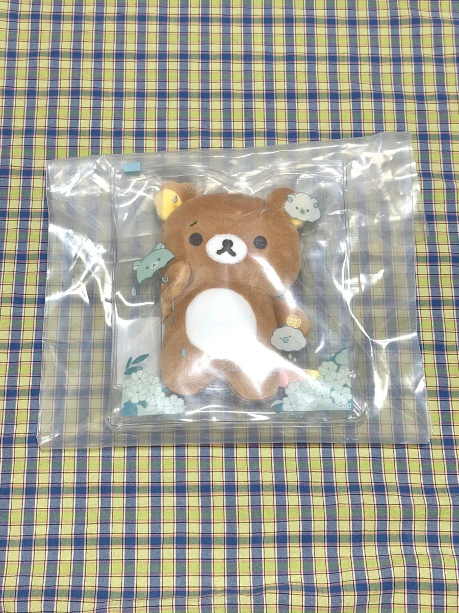 산엑스 리락쿠마 비온뒤맑음 파우치 모찌 인형