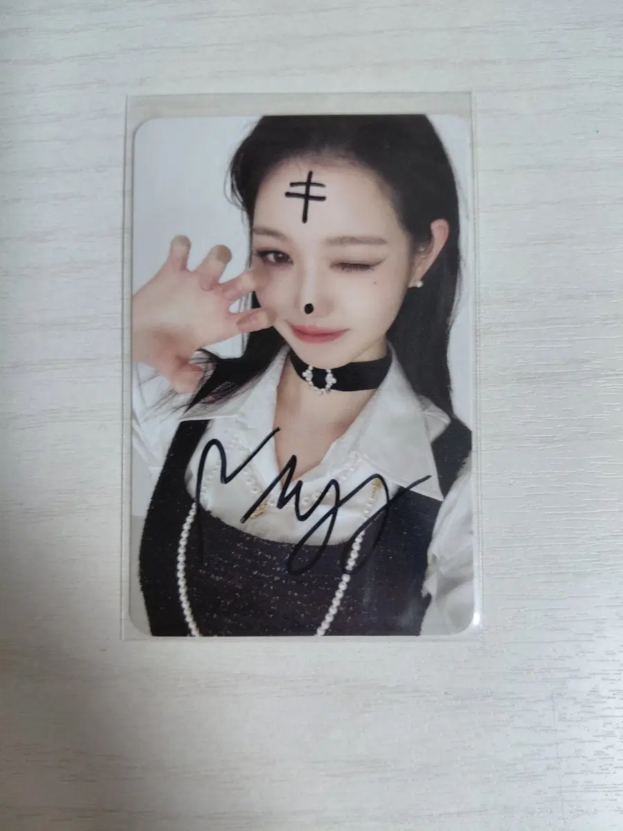 장원영 싸인포카