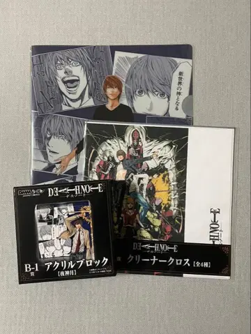 DEATH NOTE DMM 스크래치 굿즈 세트