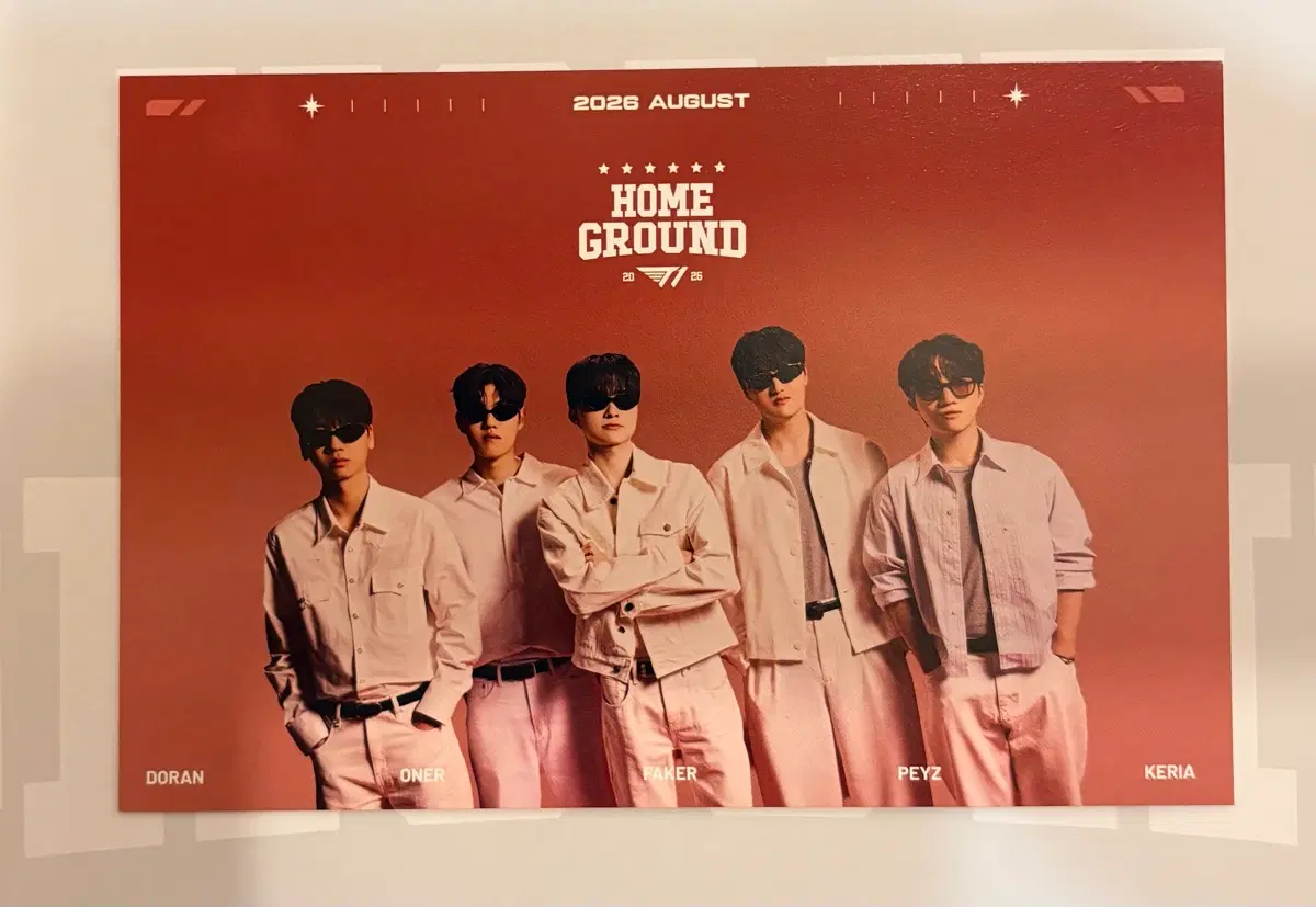 T1 티원 홈그라운드 엽서