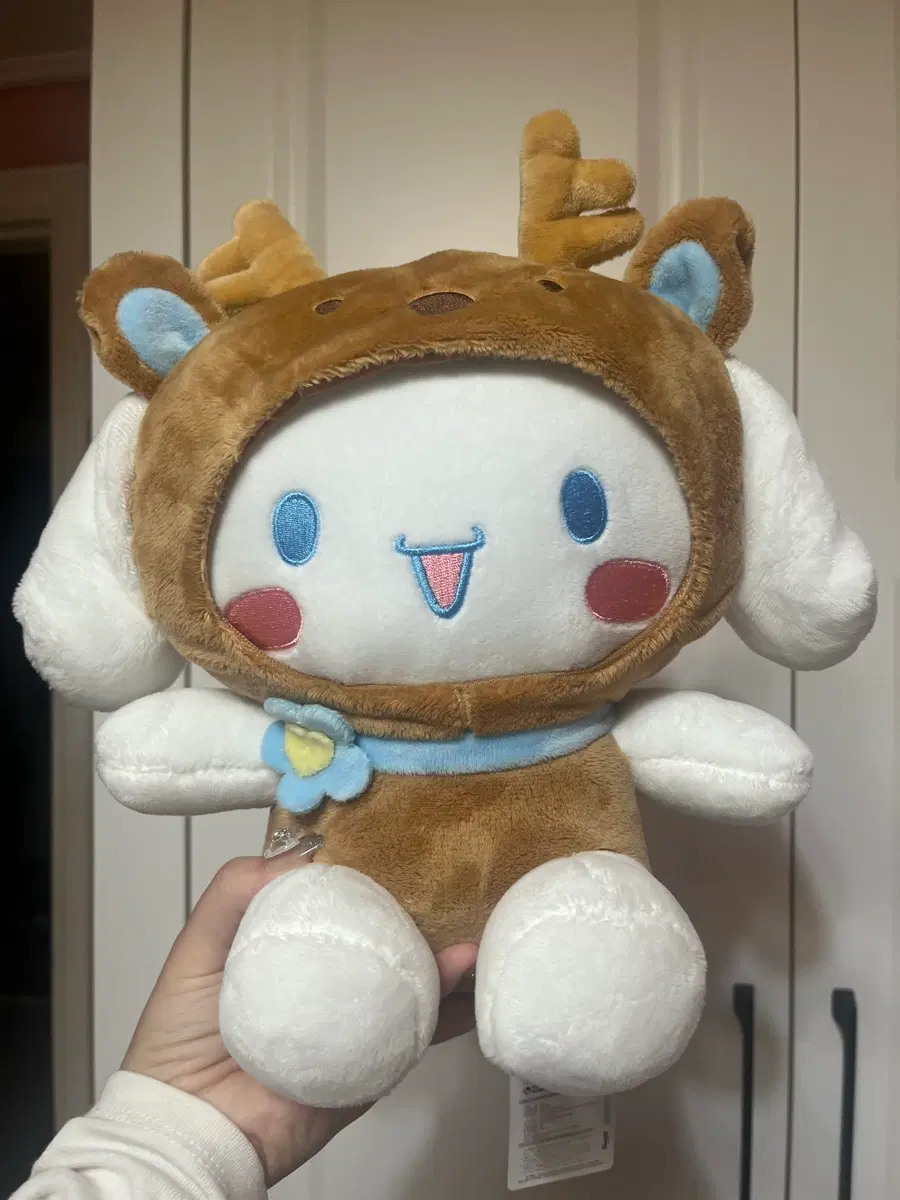 산리오 시나모롤 꽃사슴 인형