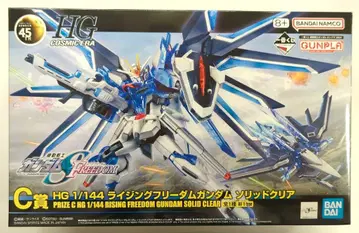 BANDAI SPIRITS 제일복권 기동전사 건담 건담 프라모델 2024 C상 라이징 프리덤 건담 솔리드 클리어 1/144 HG