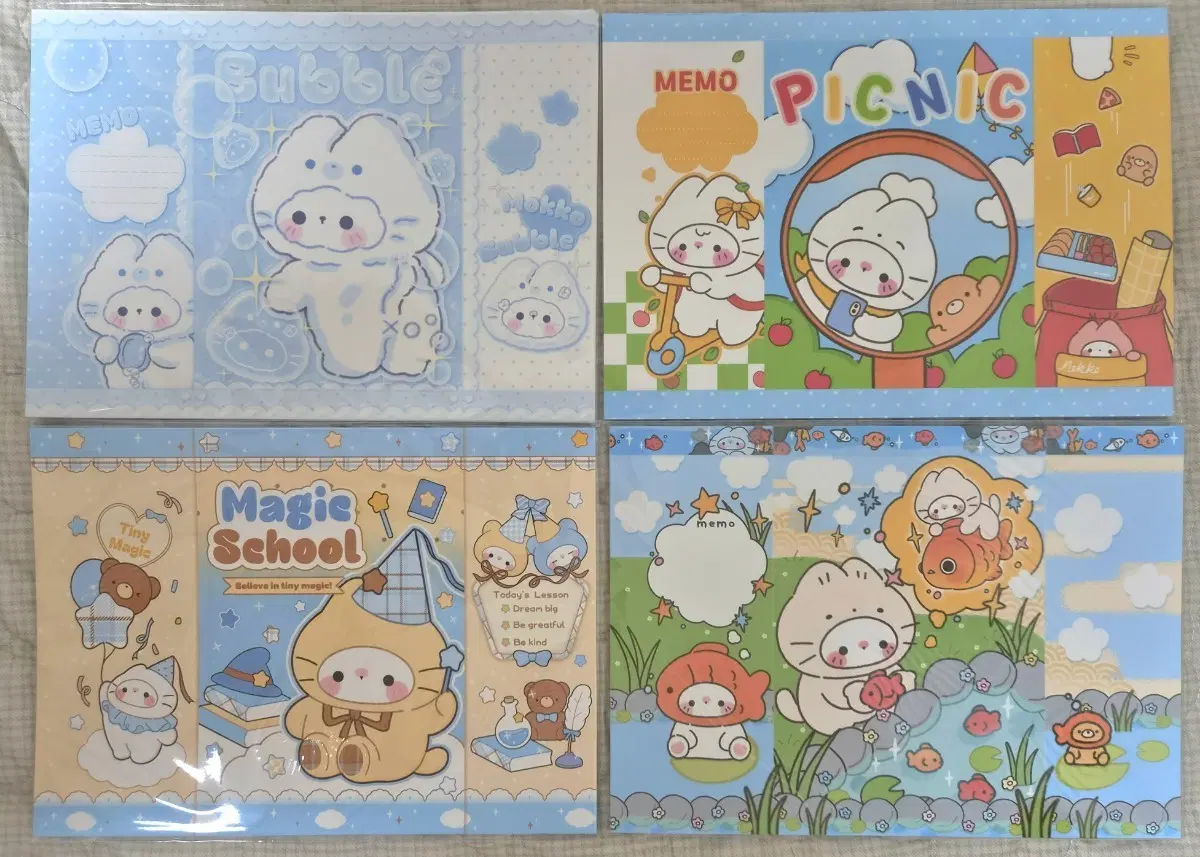 모꼬 랩핑지 4set 일괄 포용 포용계 포용공개랜박 랩핑지랜박