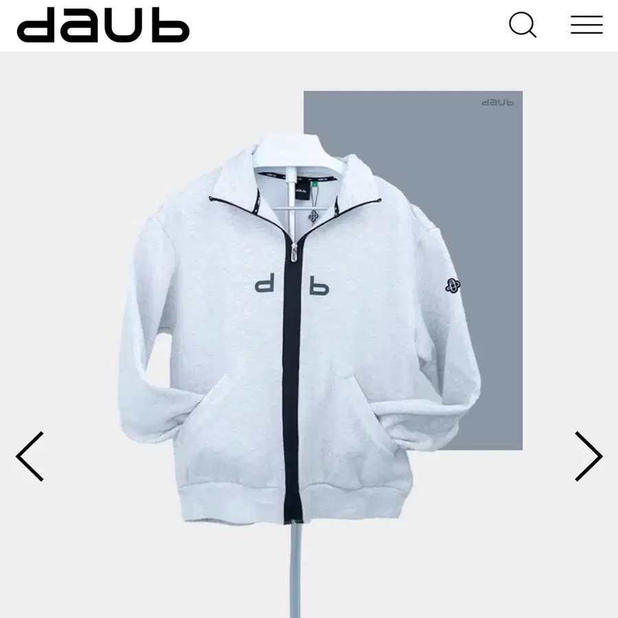 [daub] 유니 저지 셋업 자켓 멜란지(기모)(남녀공용)