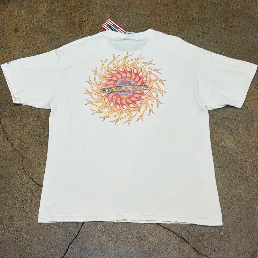 90s Made in USA 미국빈티지 하드락카페 피닉스 반팔 티셔츠
