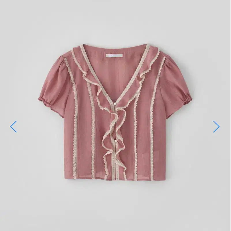타낫 Eve ruffle blouse 이브 러플 블라우스