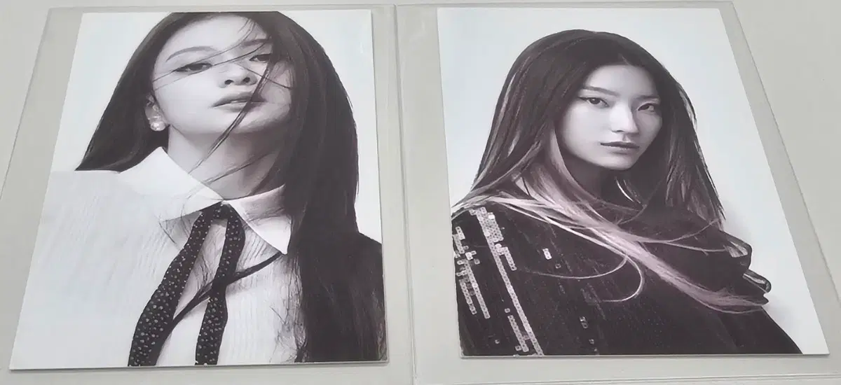 프로미스나인 미나우 나경&새롬 앨범 포카