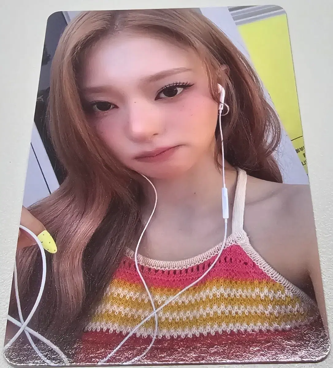 프로미스나인 glow me 나경 앨범 포카