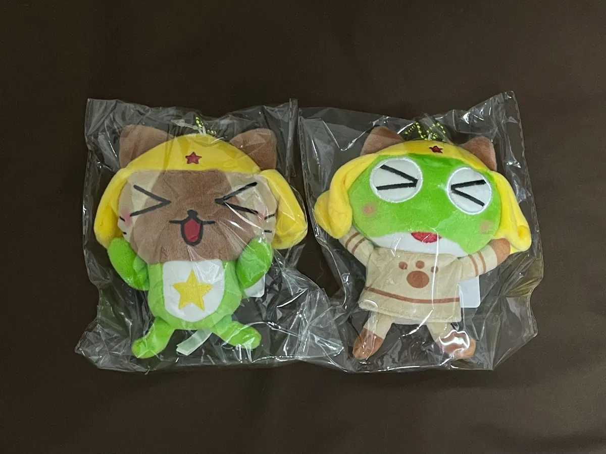케로로 중사 몬스터 헌터 콜라보 인형 마스코트 2종