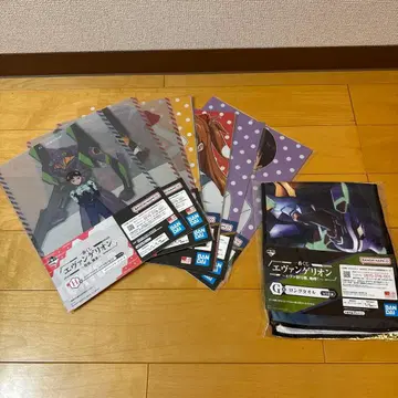 에반게리온 제일복권 클리어 파일 & 타월