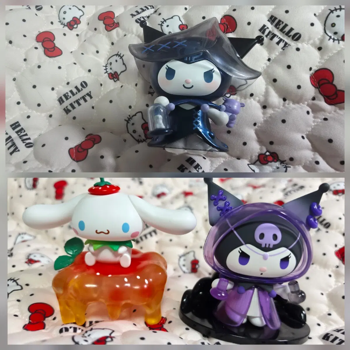 top toy 탑토이 산리오 딸기 시나모롤 마녀 쿠로미 2개 세트 일괄판매