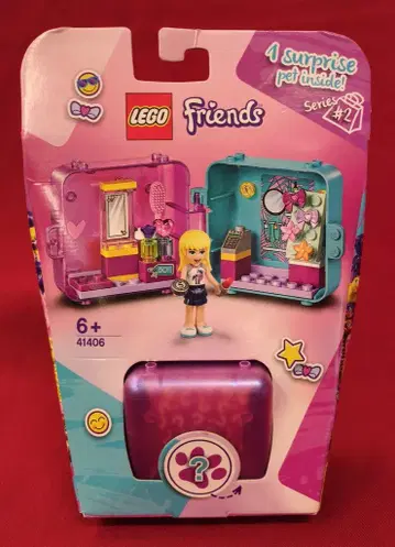 LEGO LEGO Friends Stephanie's Shoping Play Cube 41404