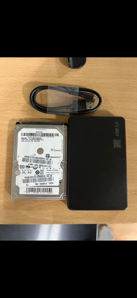 Seagate 1TB 외장하드 USB 3.0