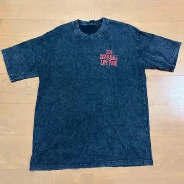 재중 2026 ZEPP & HALL LIVE 티셔츠 (빨간색)