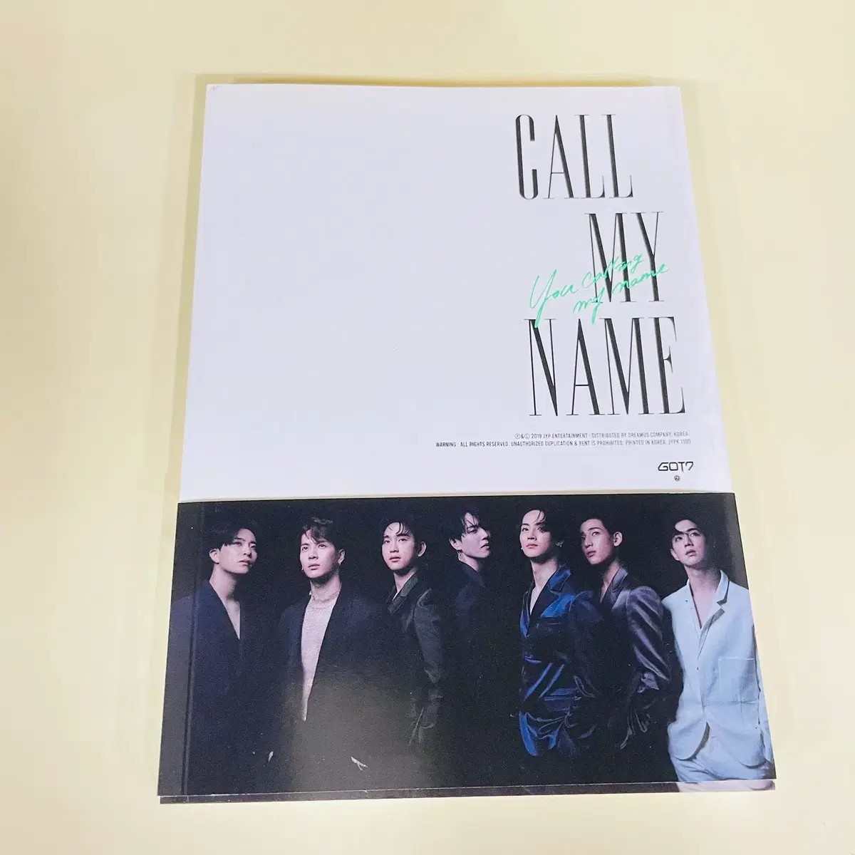[중고음반/CD] 갓세븐 GOT7 미니 10집 Call My Name