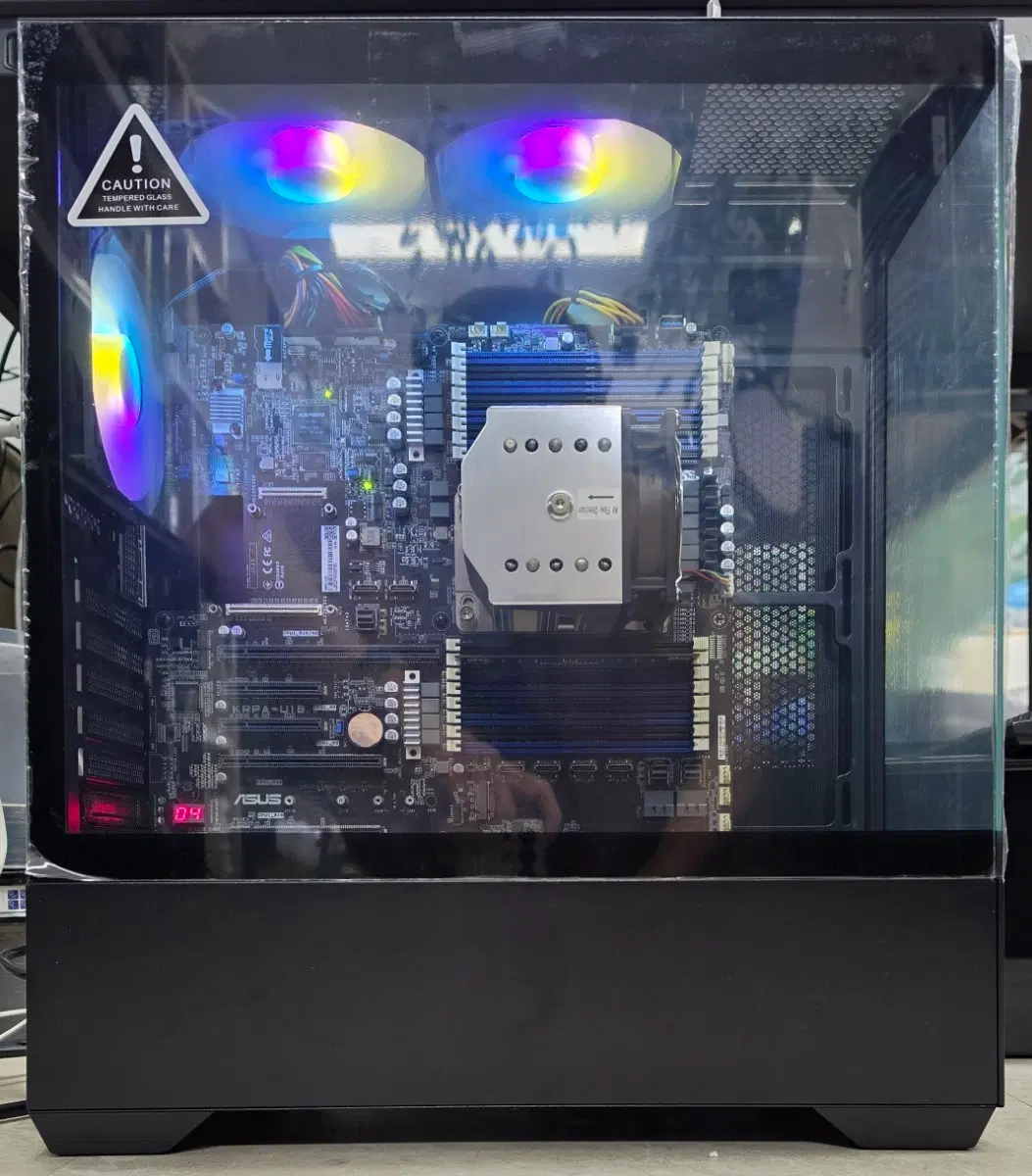 24코어 48스레드 epyc 7402p 2tb 64gb 1250w 워크스테이션 서버