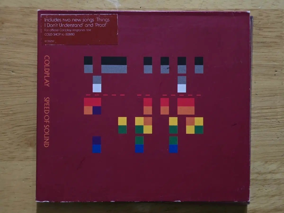 CD 음반 Coldplay 콜드플레이 - Speed Of Sound
