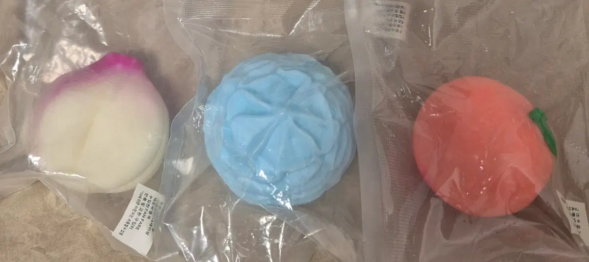 크런치 슬랑이 일괄 미개봉 양파 휘핑크림 생크림 복숭아 말랑이 이형피