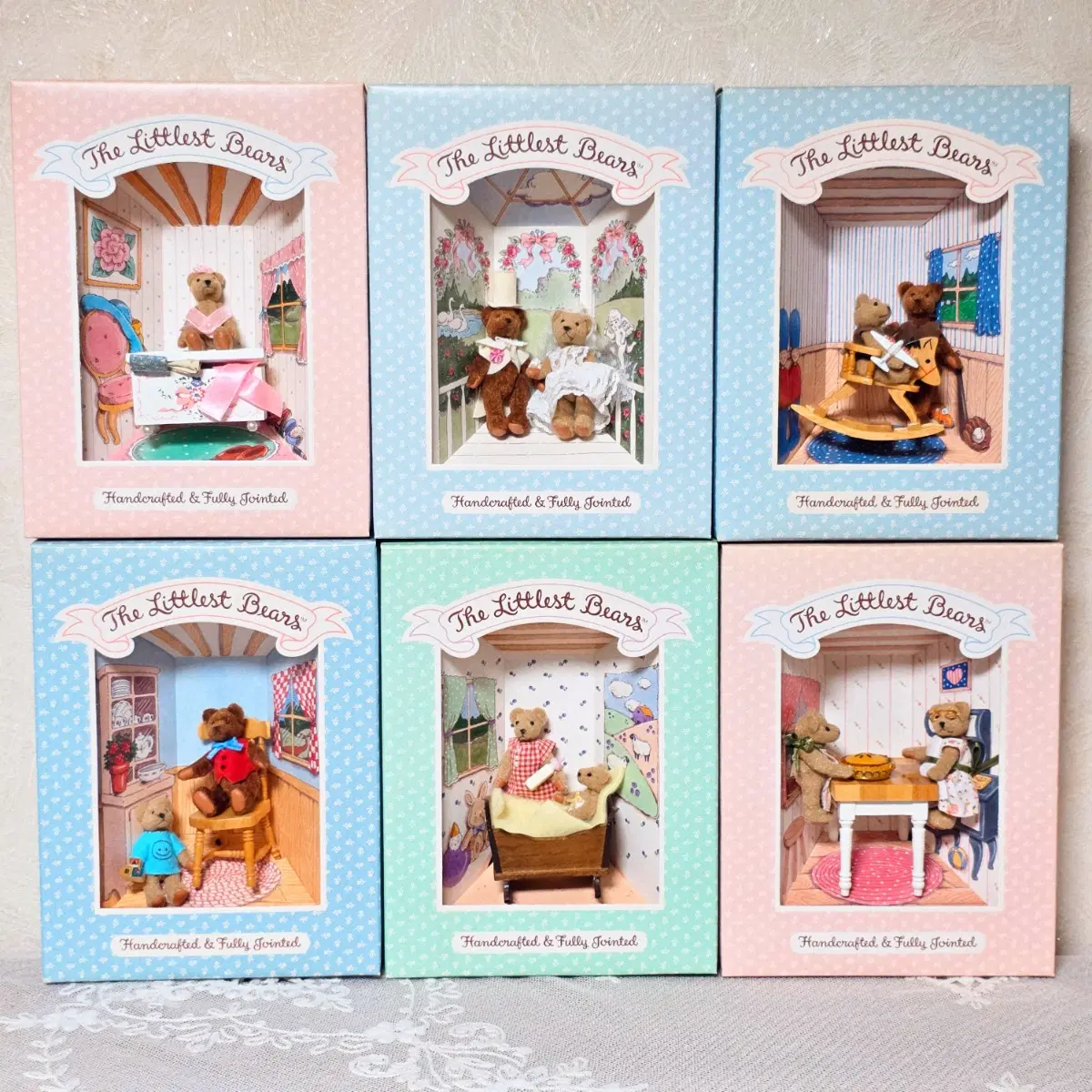 Gund Miniature Bears 빈티지 건드 테디베어 곰돌이 미니어처 소품 장식 수집 인테리어 오브제 리틀 베어스