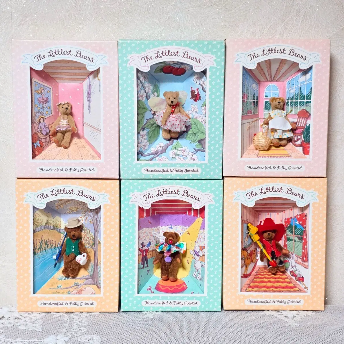 Gund Miniature Bears 빈티지 건드 테디베어 곰돌이 미니어처 소품 장식 수집 인테리어 오브제 리틀 베어스