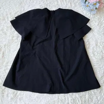 쿠미쿄쿠 사카 스트레치 카라 블라우스 셔츠 블랙 M