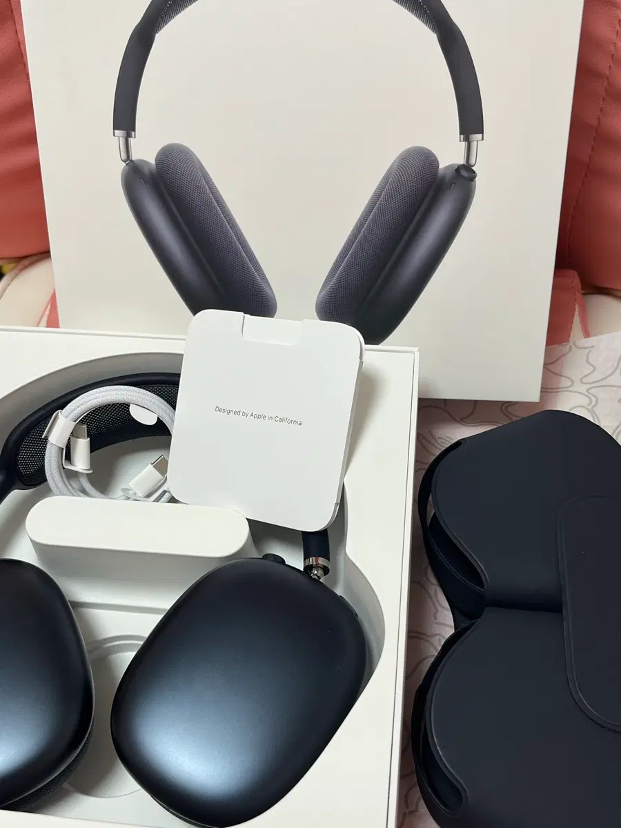 애플 에어팟 맥스 USB C 미드나이트 풀박스